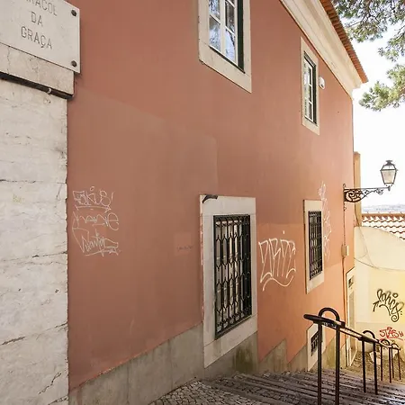Appartamento Joivy Trendy With Views To The Castle, In Graca Lisbona