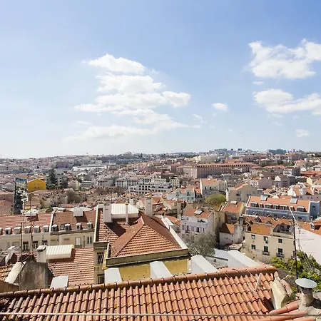 Joivy Trendy With Views To The Castle, In Graca Appartamento